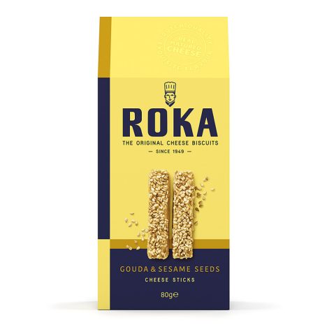 Gouda Sesame Seed Cheese Sticks